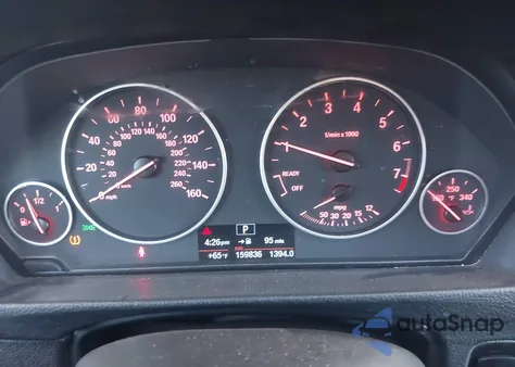 2013 BMW 328I z USA, uszkodzony, nr VIN WBA3C1C52DF443414